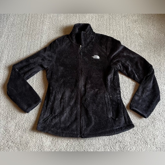 The North Face Women’s size Medium Black Osito Fleece Jacket - Picture 1 of 9